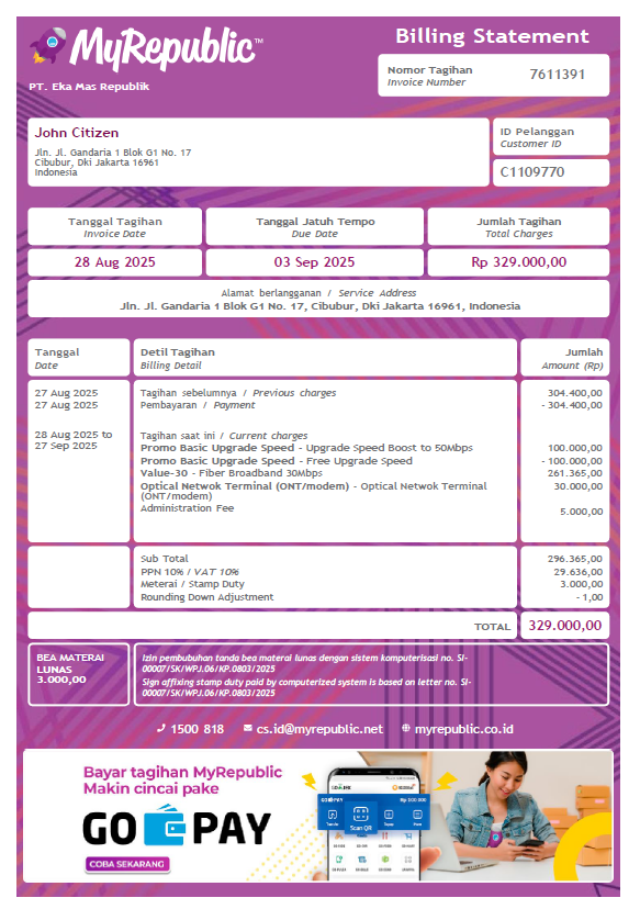  Minol USA business utility bill 
